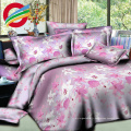 modern reactive printed fabric bedding bed sheet sets